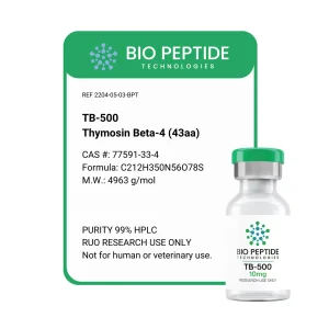 TB-500 (Thymosin Beta-4) 10mg (43aa)