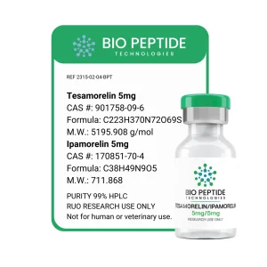 Tesamorelin 5mg Ipamorelin 5mg Blend